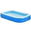 Outsunny Piscina Hinchable Rectangular 1.300 Litros 262x176x56 Cm Para 1-2 Personas Piscina Inflable Familiar Para Adultos Y Niños En Jardín Patio Exterior Azul -OUTSUNNY TIENDA 700650cb24ddfd3e9d97ce796c093eea6099e752 216b5874996c4d4a887ebae0f5398c6c