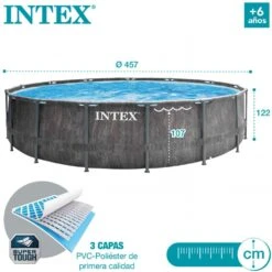 Piscina Redonda Con Depuradora Greywood INTEX -OUTSUNNY TIENDA 72101ef8be1983ab4fe0b6992c6595bd88e24957 dd53df328eec44c0a41fad8e8276484f