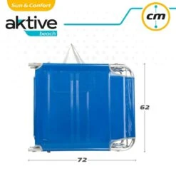 Tumbona Plegable Con Parasol Y Cojín Aktive Beach -OUTSUNNY TIENDA 74636003871061ac390648842e748f0233833f64 fb389fcbd8fa4876a58686b326e35322