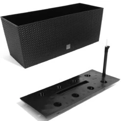 Prosperplast Jardinera Rato 30 Litros Con Riego En Color Antracita 60 X 25 X 24 Cm -OUTSUNNY TIENDA 74f89fdd6cf7030a5726b141e1f08ecac3074cc4 f64402ed05324ed7a7bebe1b99e9ad65