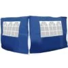 Outsunny 2 Paredes Parte Laterales Para Carpa 3x2 Lado Parasol De Gazebo Tela Oxford Con 2 Ventanas Medidas Apto Para 3x3 3x6 Azul -OUTSUNNY TIENDA 76cc0a42f9eaea636fcac2a4da1781565409f07b 6e2353acadad42289cfe1c135c7bc84b