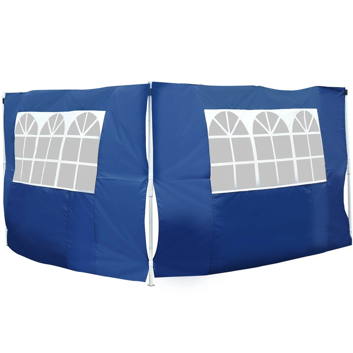 Outsunny 2 Paredes Parte Laterales Para Carpa 3x2 Lado Parasol De Gazebo Tela Oxford Con 2 Ventanas Medidas Apto Para 3x3 3x6 Azul 3 Outsunny 2 Paredes Parte Laterales Para Carpa 3x2 Lado Parasol De Gazebo Tela Oxford Con 2 Ventanas Medidas Apto Para 3x3 3x6 Azul