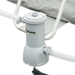 Outsunny Piscina Desmontable Tubular 440x240x122 Cm Piscina Rectangular De Exterior Con Depuradora De Cartucho 4.000 L/H Mangueras Longitud 100 Cm Y Marco De Acero 9760 L Gris -OUTSUNNY TIENDA 777b0550eeb4f1d8b7fbb1d27be52cf6c5fd4fae e018bfc2038c4049a87feaf846f5cc24