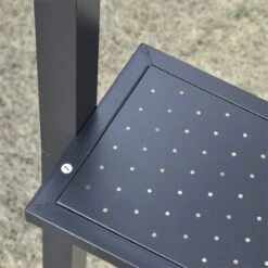 Outsunny Pérgola De Barbacoa 246x149x230 Cm De Aluminio Gazebo Cenador Con 2 Estantes Para Jardín Patio Terraza Fiestas Protección Solar Negro -OUTSUNNY TIENDA 7968eec46f6361f755ccc52c18987206ca402820 648f7eb3358b41eab399f1329fd4319f