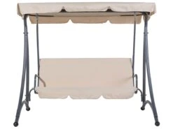 Columpio De Jardín Beige TEMPLE -OUTSUNNY TIENDA 79916c2b69d6d3f6e30cfe1e9c6a92e6444bb049 2e7a136f166145c9b5da10fc38d6d070