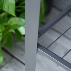 Outsunny Huerto Urbano Jardinera Elevada De Metal Cama De Jardín Con Ruedas Asa Lateral Y Estante Inferior Para Cultivo Plantas Hortalizas Flores 104x39x80 Cm Gris -OUTSUNNY TIENDA 7c056ad5cd8a5d35525865ca0de2df88e325e96c e291cfa57f2a4b1289c4c2b4b815960b