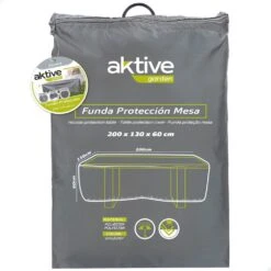 Funda Protección Mesa Jardín 200x130x60 Cm Aktive Garden