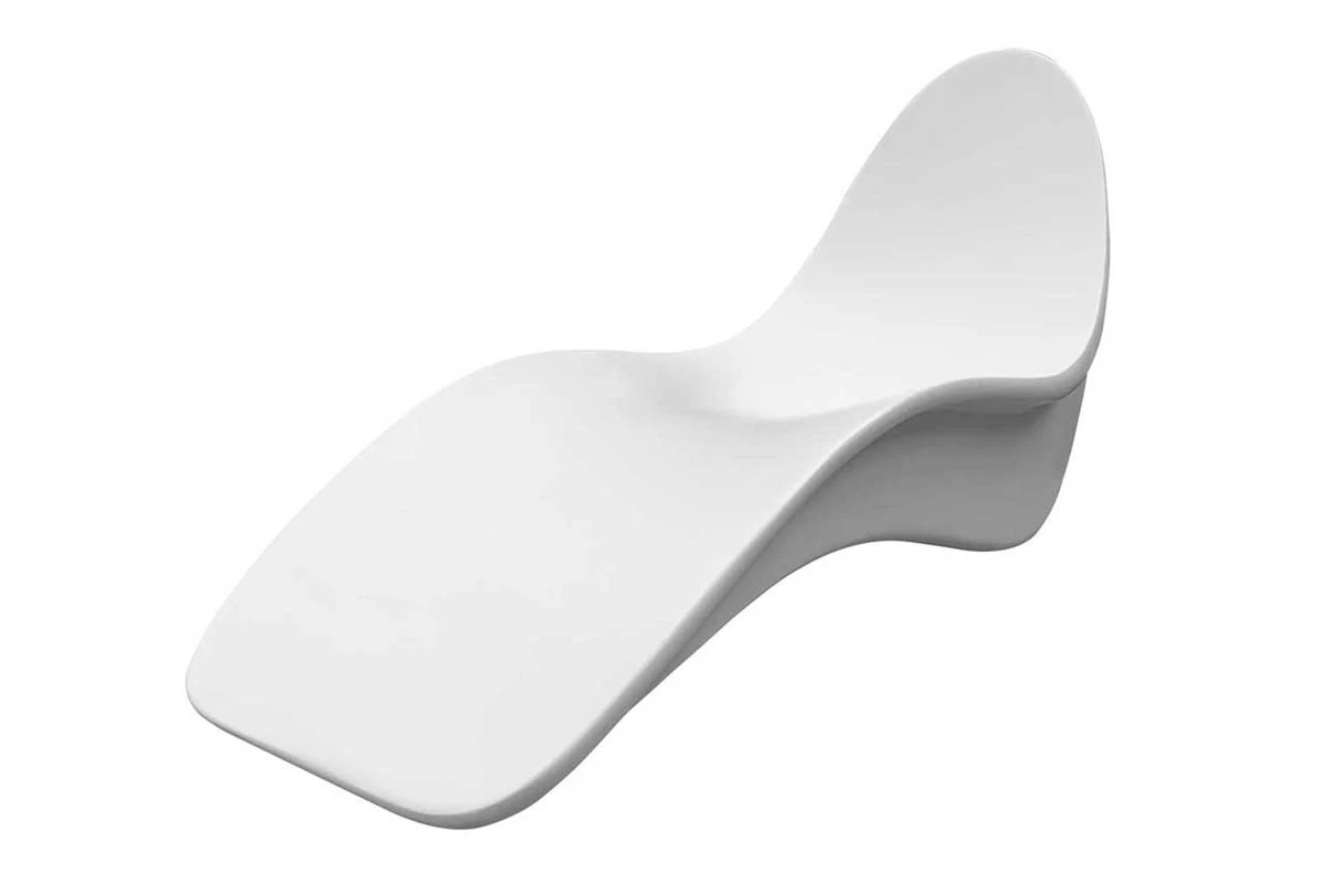 Chaise Longue De Fibra De Vidrio Blanca Apta Para Uso Intensivo En Exteriores E Interiores. Forma Anatómica Perfecta Para Un Máximo Confort Con Dimensiones 178x71x91 Cm. Muy Resistente A Los Rayos UV Y Fácil De Limpiar Y Mantener. 6 Chaise Longue De Fibra De Vidrio Blanca Apta Para Uso Intensivo En Exteriores E Interiores. Forma Anatómica Perfecta Para Un Máximo Confort Con Dimensiones 178x71x91 Cm. Muy Resistente A Los Rayos UV Y Fácil De Limpiar Y Mantener. - Imagen 4