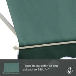 Outsunny Toldo De Ventana Toldo Manual De Aluminio Retráctil Para Exterior Toldo De Balcón Ángulo Ajustable Impermeable Tela De Poliéster 180x70cm Verde -OUTSUNNY TIENDA 7d28e1b002b0b5c5330824c1f67254d6a30c320e 202b948020714094a0e1e3fb859c3c4f