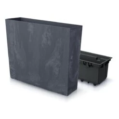 Prosperplast Jardinera Para Balcón Urbi Case Beton Effect , Con Depósito, Dimensiones (Mm) 580X180X498, Color Antracita -OUTSUNNY TIENDA 7da05e621e6fd349c85026daa4a88c4219d8245f 341f6f906a194f0e863900451fc0b529