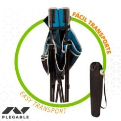 Hamaca Silla Aktive Azul 152 X 75 X 54 Cm -OUTSUNNY TIENDA 7e0ebfa35a16388537fcce31a3e6b5edc1d1022e 44c79ef102f84221b1cc17d60b36d512