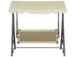 Columpio De Jardín De 3 Plazas En Beige GARBO -OUTSUNNY TIENDA 812f304714f2cd51ca9ea8cdacfc8825fddb94f3 161eabada8564497b8ec5bc6baba9a3b