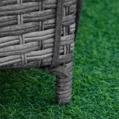 Outsunny Conjunto De 2 Tumbonas De Ratán De Jardín Chaise Longue Con Respaldo Ajustable En 4 Posiciones Cojines Acolchados Y Desenfundables Para Terraza Patio Exterior 192x62,5x58-95 Cm Gris -OUTSUNNY TIENDA 838cf960b11e58b1ba1e0c9d766b0599f74eae03 8b330f8004c948b3896731b2e1974bf6