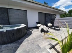 Tumbona Reclinable De Metal/textil Trenzado Negro PORTOFINO -OUTSUNNY TIENDA 84153e5f2ddcc28c93b63105a24beb8558a7035b 13315ca825564950bca51ac1f12a1f43