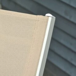 Outsunny Tumbona Multiposiciones De Jardín Con Respaldo Reclinable En 5 Posiciones De Aluminio Y Texteline Carga 160 Kg Para Patio Terraza 202x65x43 Cm Beige -OUTSUNNY TIENDA 8602e6023ce4d07ee7afb09c7edef9ddb5b232b0 a01a7ef7d4f7492a905ac47618767bde