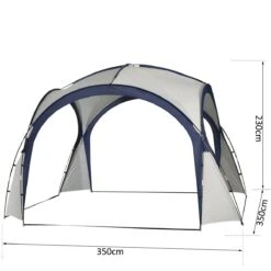 Outsunny Carpa Evento Tienda De Fiesta Gazebo 3.5x3.5m Toldo Abierto Para Eventos Camping Impermeable Protección UV -OUTSUNNY TIENDA 86e7f347c83d9e9eb9e325b5fb0d8eaf922e6dad a36625bd06dc48498097a7dbd02a216b