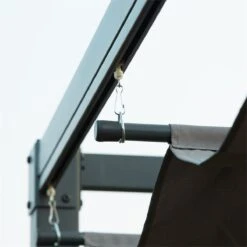 Outsunny Pérgola 3x2 M Cenador De Jardín Con Techo Retráctil De Poliéster Con Recubrimiento Resistente Para Celebraciones Fiestas Bodas Gris 18 Outsunny Pérgola 3x2 M Cenador De Jardín Con Techo Retráctil De Poliéster Con Recubrimiento Resistente Para Celebraciones Fiestas Bodas Gris -OUTSUNNY TIENDA 8739c2022d2a78666b9767ab5296a3501ec30dab 3f3ac2070c0a47c28ad73fe916db0d57