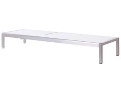 Tumbona De Jardín En Aluminio Blanco FOSSATO -OUTSUNNY TIENDA 88964794672d56fab81eb9ceb258819634624289 c464e3cb15ca48e4924e1595a3219526
