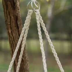 Outsunny Silla Colgante Redondo De Ø60 Cm Silla Hamaca Columpio Con Cojín Y Cuerda De Algodón Para Interior Y Exterior 80x80x42 Cm Beige -OUTSUNNY TIENDA 891db94e4eb77f9cb1ee140b0828c2c4ba7e4521 1750e182243f4256968b5caac3a10e52