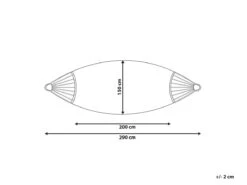 Hamaca De Algodón/poliéster Blanco Crema VERCELLI -OUTSUNNY TIENDA 8b4e8f5f9fce4f80fee9b48415fc8d27713e3515 a3f885ac8a684e5c9389451e2a778bd9