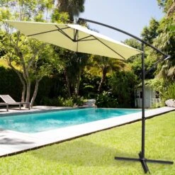Parasol Excéntrico Banana 270 Cm Crema Mástil Aluminio Aktive Garden -OUTSUNNY TIENDA 8c574981dc6eea412620eec9a333784a6944044c 9947133da571427c818ab83ae2ccb4a9