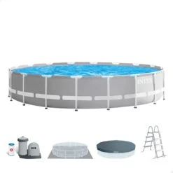Piscina Desmontable Redonda Intex Gama Prisma Frame 549x122 Cm Con Depuradora