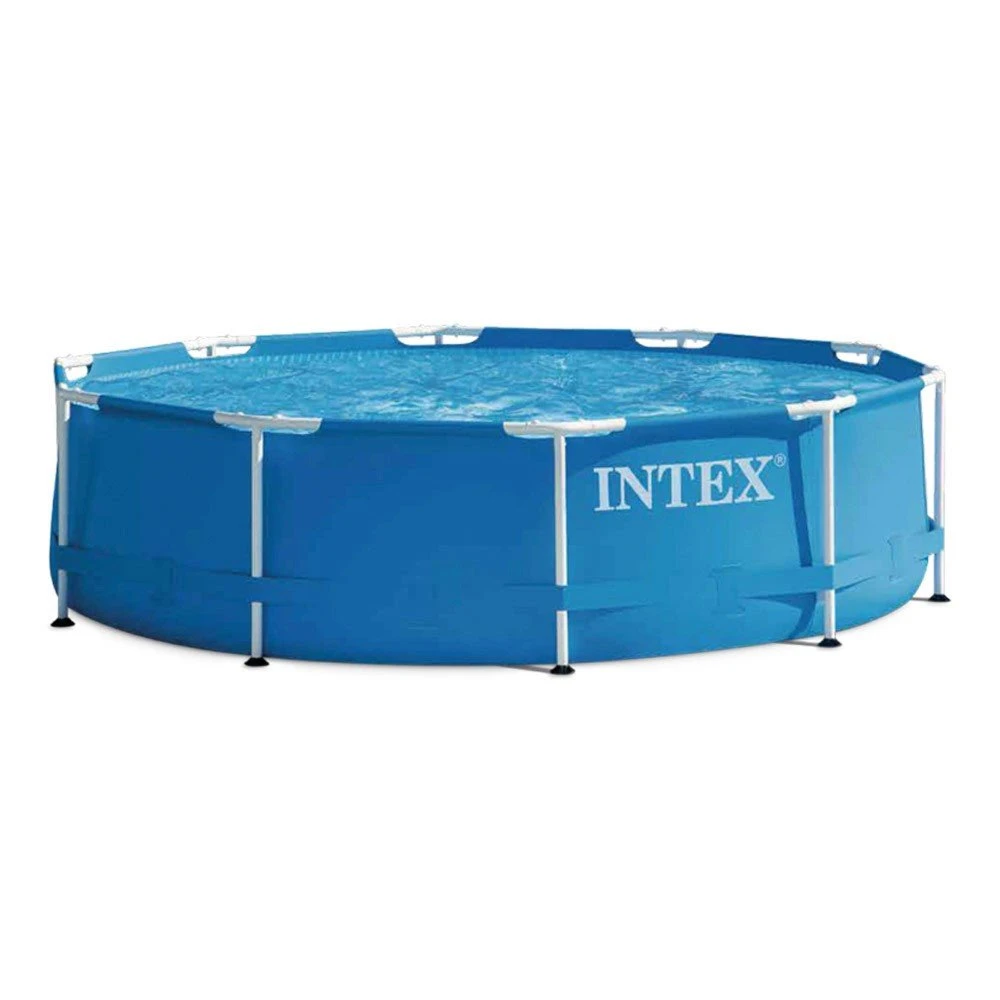 Piscina Redonda Metal Frame Intex 305x76 Cm 4485 Litros + Depuradora 9 Piscina Redonda Metal Frame Intex 305x76 Cm 4485 Litros + Depuradora - Imagen 7