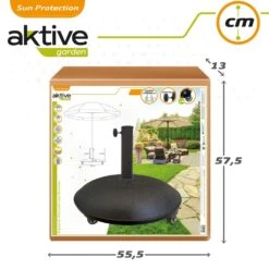Soporte Parasolcircular Cemento Con Ruedas Aktive Garden -OUTSUNNY TIENDA 8eb7c8fc4b452839a6ebc0358d8c85b6cdf8b534 b034b9d04e7f41a8a5c13b4af80d99c2