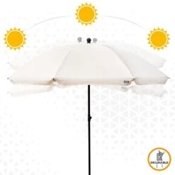 Sombrilla De Jardín Con Filtro Solar 240 Cm Color Beige Aktive Garden -OUTSUNNY TIENDA 8f0e82bdfbbe02c5e32786b93044a19784e7b01a 803fbcd2a2d44fab8fa144e02b17f4a6