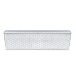 Prosperplast Jardinera Para Balcón Ratolla Case 9,9L., Dimensiones (Mm) 587X173X150, Color Blanco -OUTSUNNY TIENDA 912352b398aa2c8f01698b908f953836238485cb f8eff1fc3034440288362b4e0222f2c3