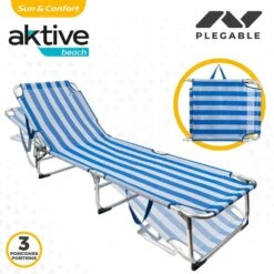 Tumbona Plegable De Aluminio 3 Posiciones Aktive Beach 12 Tumbona Plegable De Aluminio 3 Posiciones Aktive Beach -OUTSUNNY TIENDA 921a46775ee8f548c823c6256c2c5826965a55c4 7d55929cf939431b9b40752216842b58