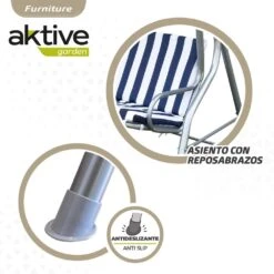 Balancín Para Jardín Azul Y Blanco C/toldo Inclinable 3 Plazas Aktive 14 Balancín Para Jardín Azul Y Blanco C/toldo Inclinable 3 Plazas Aktive -OUTSUNNY TIENDA 9458828d8a8f7c9213c02c5093ef5cc83e6e59ff 68354bd7ff6c49c9a5f0856c5e1344cc