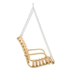 Outsunny Banco Columpio De Madera De 2 Plazas Tipo Balancín Colgante Carga Máx. 250 Kg Para Jardín Terraza Balcón Exterior 141,5x51x78 Cm Natural -OUTSUNNY TIENDA 94dfee0a0fde6739a69fea268927e3d1c1a66dea 29c6902ce0cf4e859be6a6d729f2035e