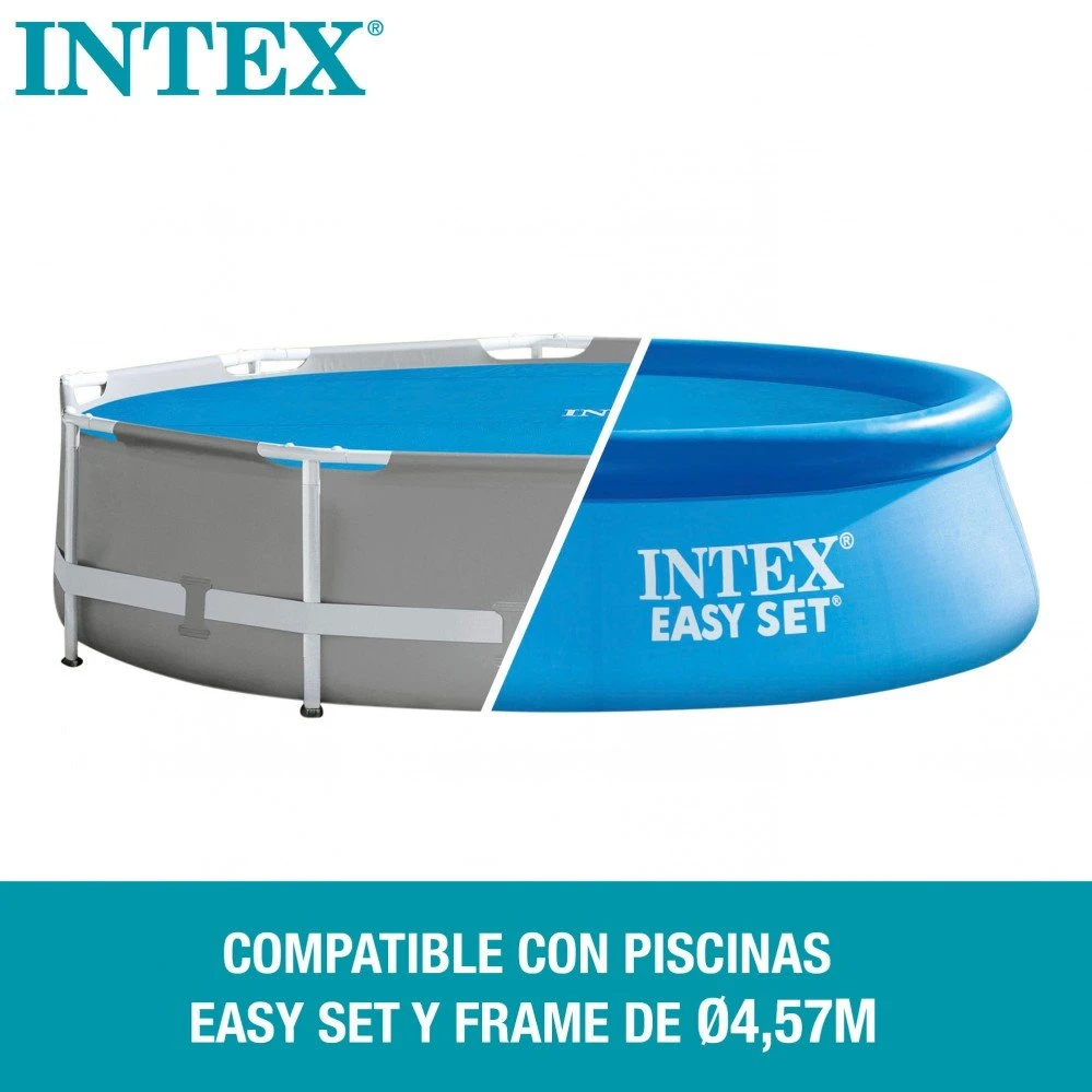 Cobertor Solar INTEX Piscinas 457 Cm 5 Cobertor Solar INTEX Piscinas 457 Cm - Imagen 3