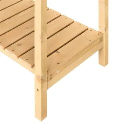 Outsunny Huerto Urbano De Madera 120x60x81 Cm Jardinera Elevada Para Cultivo De Plantas Flores Con Estante Inferior Para Jardín Terraza Exterior Natural -OUTSUNNY TIENDA 98f656cc876db523b0a54dfc7201d6046da19dda e20e67fbdd7c4730a64e8d3d574af0c5