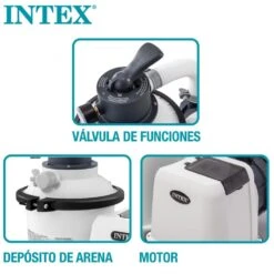 Depuradora Arena Krystal Clear 3.500 L/h INTEX -OUTSUNNY TIENDA 9d8c73753bab47432b73e63e74215b1be415468a 64ab0d4a27f64170a8040dde88fc245b