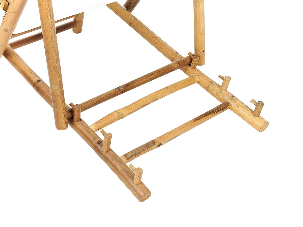 Conjunto De 2 Tumbonas De Jardín De Madera Clara ATRANI 10 Conjunto De 2 Tumbonas De Jardín De Madera Clara ATRANI - Imagen 8