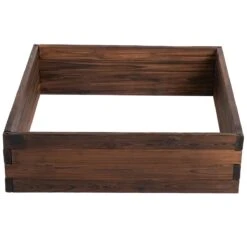 Outsunny Huerto Urbano Jardinera De Madera Maciza De Abeto Cama De Plantación De Jardín Para Cultivo Plantas Flores Hierbas 80x80x22,5 Cm Marrón -OUTSUNNY TIENDA 9fcf576d9ba5a31004eaf29bd1b37f88f4cb9cd7 a2327d163a594d4e996d396e126e841d