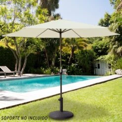 Sombrilla Para Terraza Y Jardín Ø270 Cm C/protección UV50 Aktive -OUTSUNNY TIENDA a04aceb00a816d00709782c79c9e8a8b93dcd8fe f84b4ff74e6045e1b51969a2328a275f