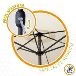 Sombrilla Para Terraza Y Jardín Ø300 Cm C/protección UV50 Aktive 14 Sombrilla Para Terraza Y Jardín Ø300 Cm C/protección UV50 Aktive -OUTSUNNY TIENDA a303725a94a03c0c86133dc03e0fbbc31082ff35 a38ce12e46054771afa2341269d0a0f4