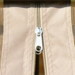 Outsunny Cenador De Jardín Hexágono 4x4 M Pabellón Exterior Con Doble Techo De Ventilación Y 6 Mosquiteras Con Cremallera Para Fiestas Balcón Patio Caqui -OUTSUNNY TIENDA a539bead5fc6cf66c21a4ab72e554edac80a04dc img 9