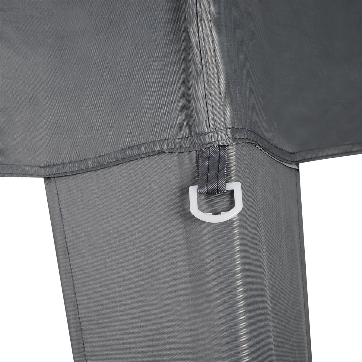 Outsunny Carpa Plegable 2,4x2,4m Cenador De Jardín Diseño Pop Up De Acero Y Cubierta De Tela Oxford Gris 12 Outsunny Carpa Plegable 2,4x2,4m Cenador De Jardín Diseño Pop Up De Acero Y Cubierta De Tela Oxford Gris - Imagen 10