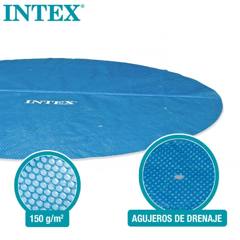 Cobertor Solar INTEX Piscinas Easy Set/Metal Frame Ø457 Cm 7 Cobertor Solar INTEX Piscinas Easy Set/Metal Frame Ø457 Cm - Imagen 5