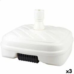 Base Para Sombrilla Aktive 56 X 40 X 56 Cm Blanco Plástico (3 Unidades)