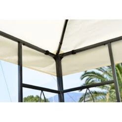 Outsunny Cenador De Jardín 3x4m Pabellón Para Exterior Con Doble Techo De Ventilación Y 4 Columnas De Acero Estable Para Fiestas Eventos Patio Crema -OUTSUNNY TIENDA ac5fcd152c92bbb2edfbbc5ee2d442c627548ff0 af132a6157cc4cda92e5988b7b68463f