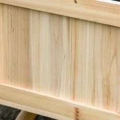 Outsunny Huerto Urbano De Madera 78,5x58x81 Cm Mesa De Cultivo Con 6 Compartimentos Y Estante Inferior Para Plantas Flores En Jardín Terraza Exterior Color Natural -OUTSUNNY TIENDA ad13aed3b1fca14b032f996ce6d101f059440403 d06f00b124a14d9bbe5107ff8541ea7c