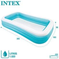 Piscina Hinchable INTEX Rectangular 305 X 183 X 56 Cm - 1020 L -OUTSUNNY TIENDA af00edb99b97caddc48406ee7c41ee2363690a0c f00efb03462847e39e673e772c238617