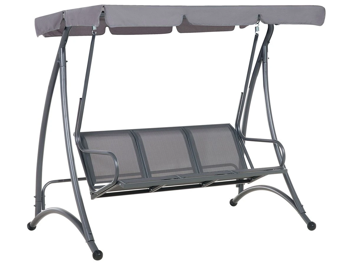 Columpio De Poliéster Gris Oscuro BOGART 10 Columpio De Poliéster Gris Oscuro BOGART - Imagen 8