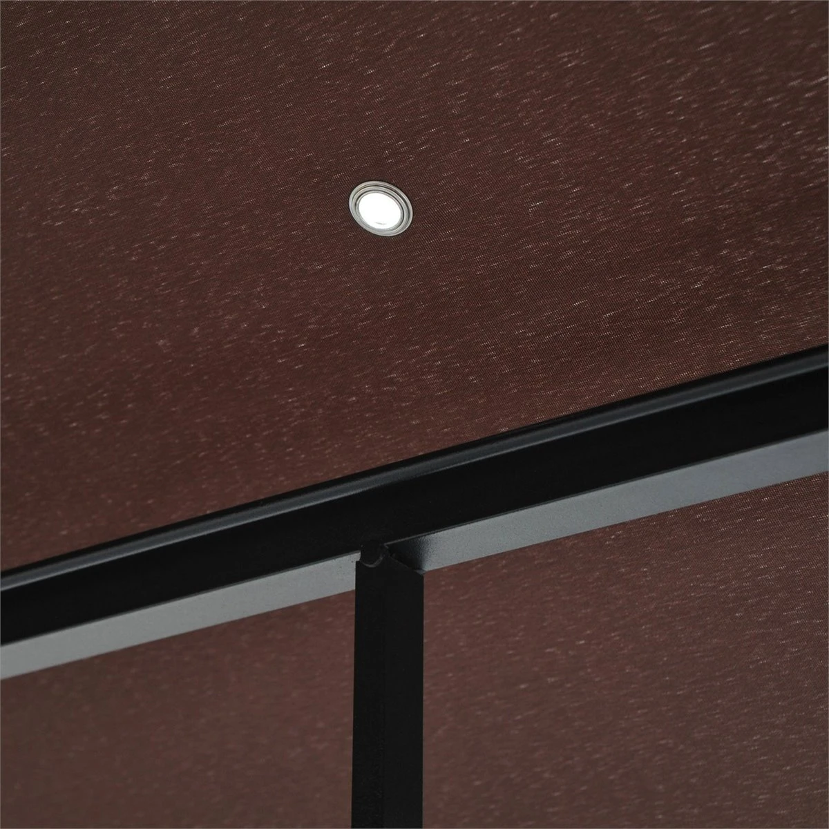 Outsunny Cenador De Jardín 3x3m Pabellón Con Doble Techo Y Mosquiteras Laterales Con Cremallera Buena Ventilación Para Terraza Eventos Fiestas Bodas Marrón Y Blanco 9 Outsunny Cenador De Jardín 3x3m Pabellón Con Doble Techo Y Mosquiteras Laterales Con Cremallera Buena Ventilación Para Terraza Eventos Fiestas Bodas Marrón Y Blanco - Imagen 7