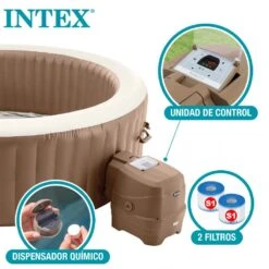 Spa Hinchable INTEX Burbujas 6 Personas 1098 Litros -OUTSUNNY TIENDA b7c109189acb632e952d8a15171e30ff8a228f89 c6b7151c671b4f338629245e21c495ed